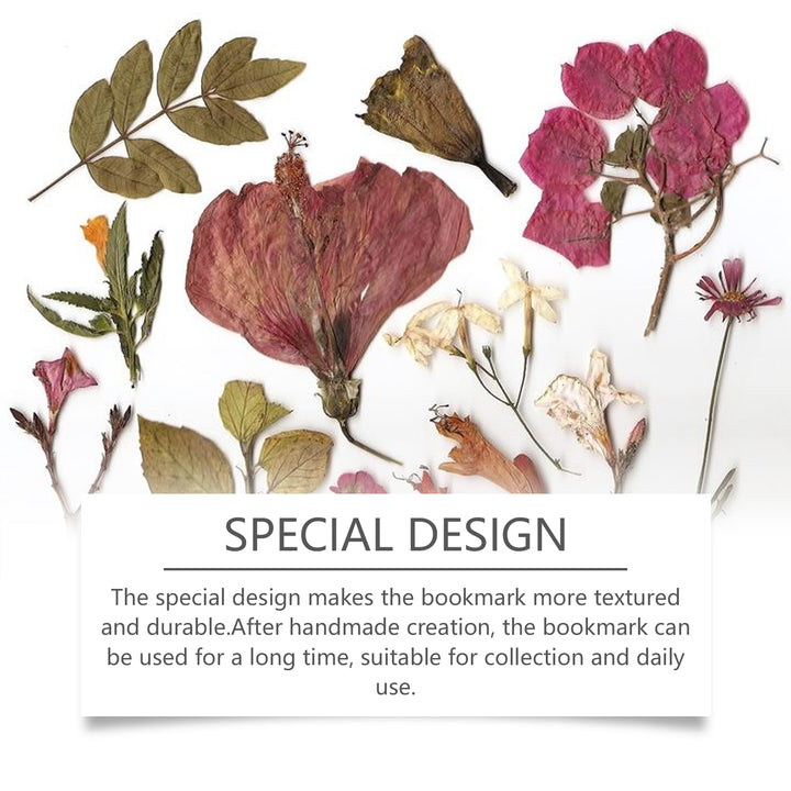 Dried Flower Bookmark Kit for Creative DIY Projects