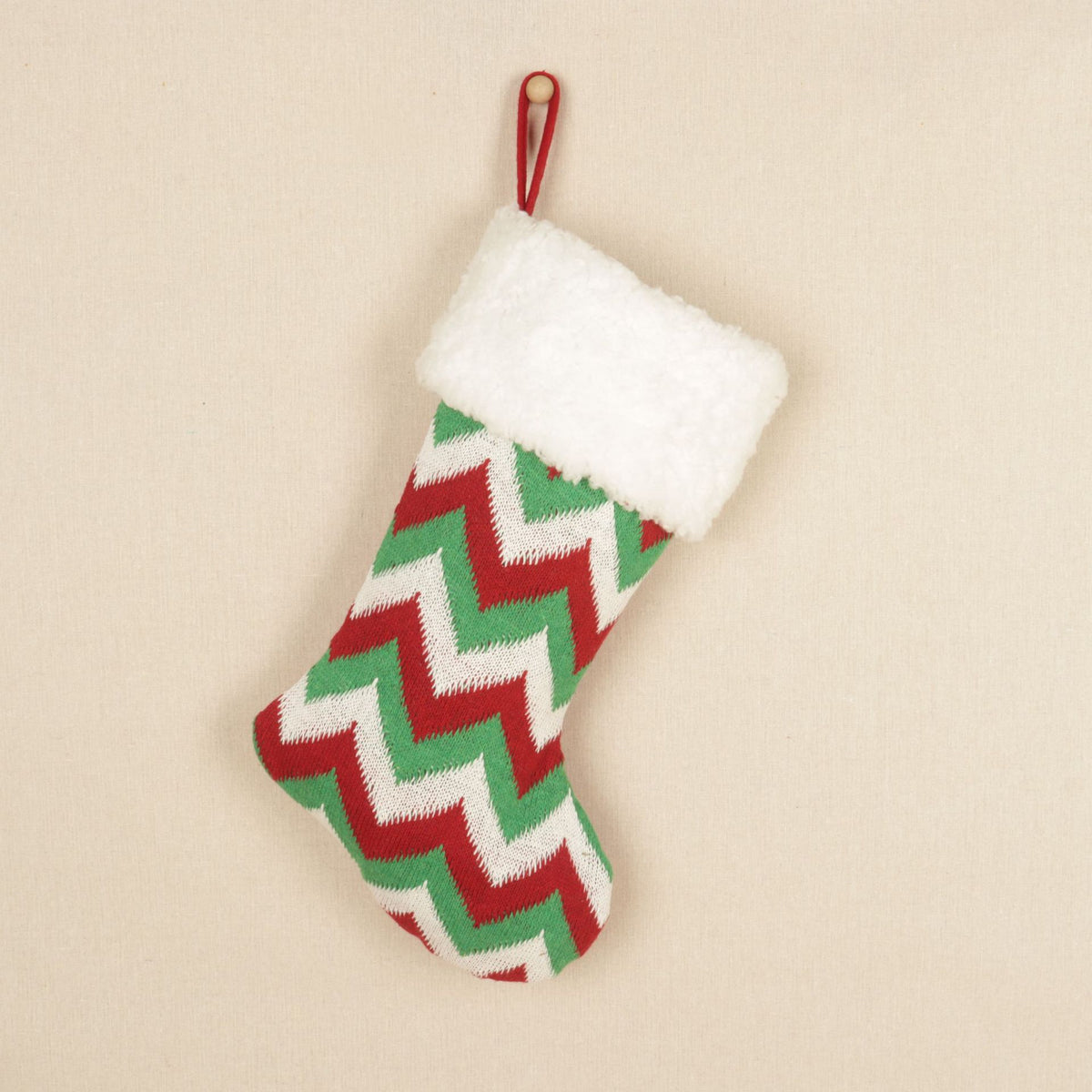Knitted Christmas Stockings For Festive Gift Displays