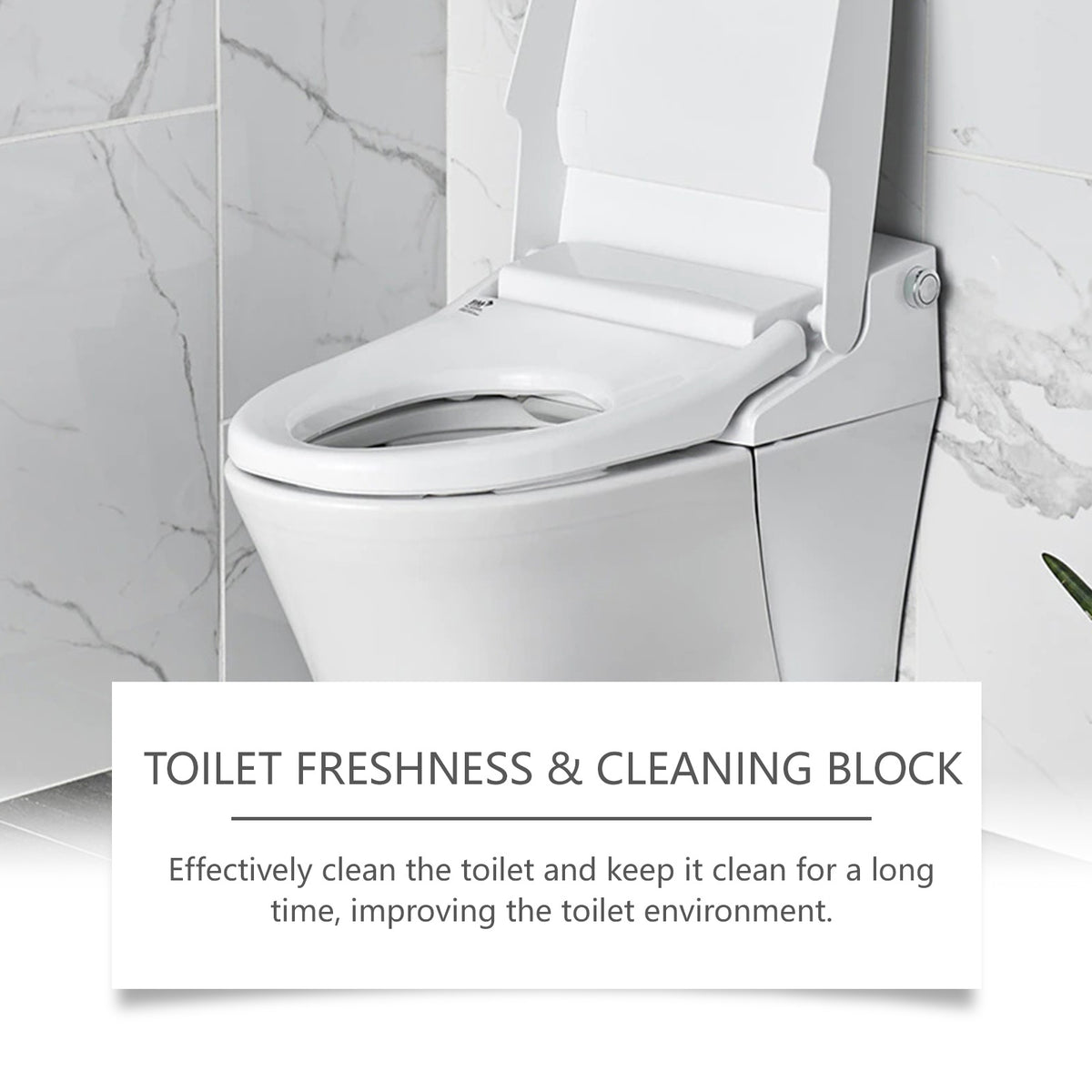 Toilet Cleaning Blocks for Automatic Freshness & Clean