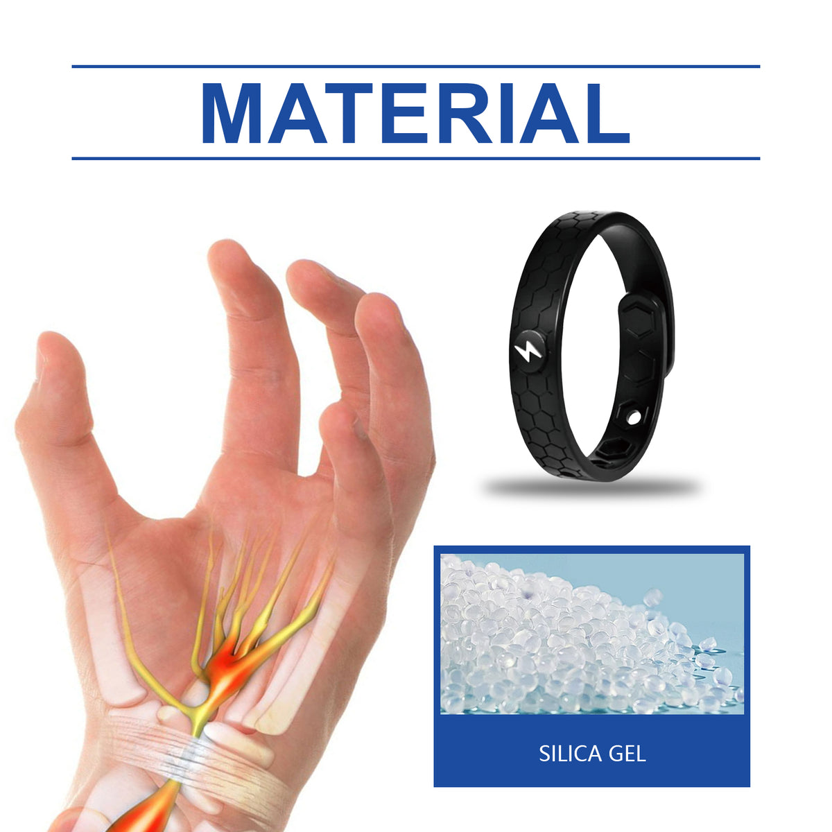 Wearable Wellness Bracelet for Everyday Comfort Support