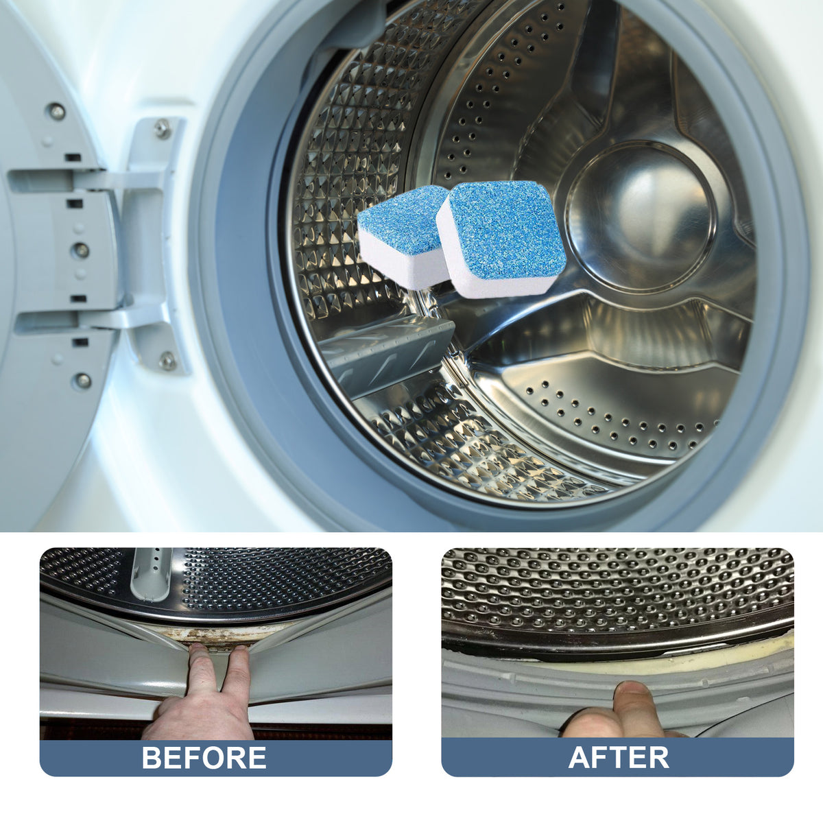 Washing Machine Cleaner Tablets for Cleaner, Fresher Drums