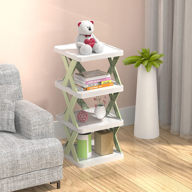 Narrow Shoe Rack Multi-Tier Entryway Storage Cabinet