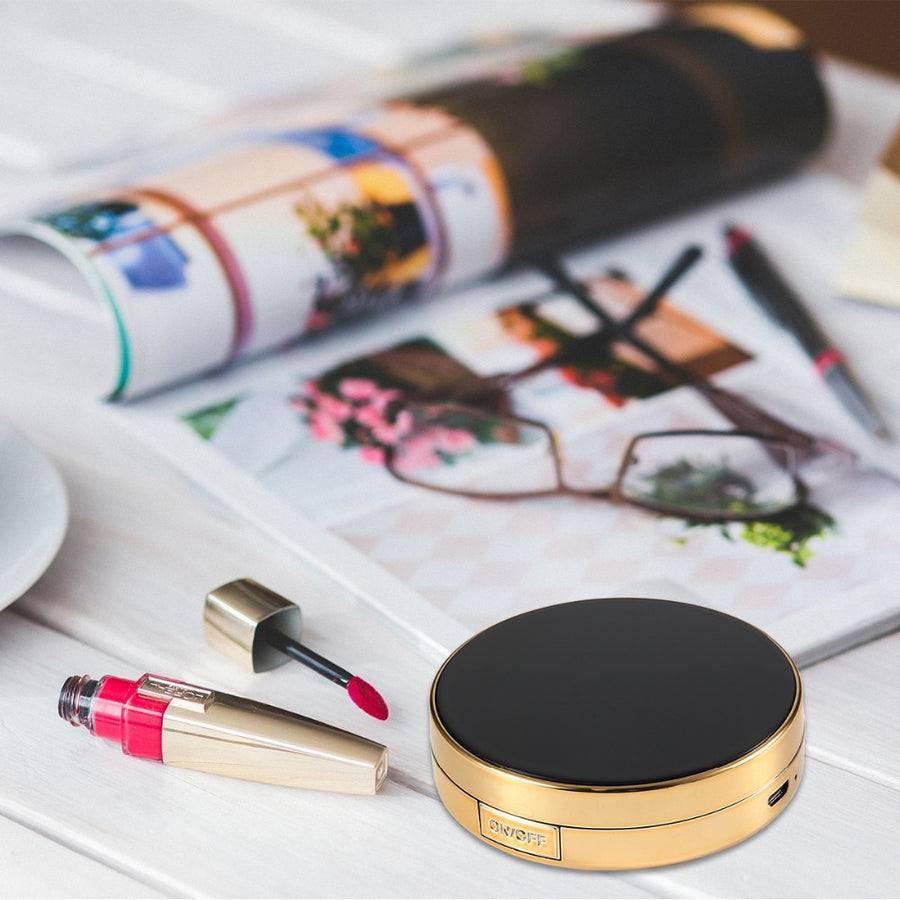 LED Makeup Mirror with 10X Magnification & Lights