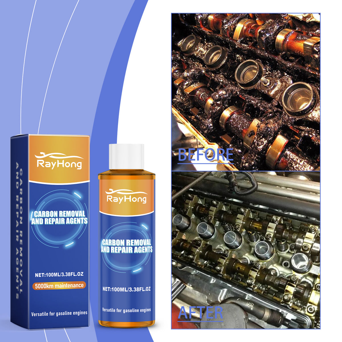 Engine Carbon Cleaner Additive for Friction Protection
