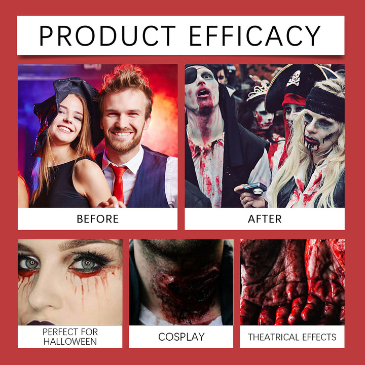 Halloween Fake Blood Drops for Realistic Horror Looks