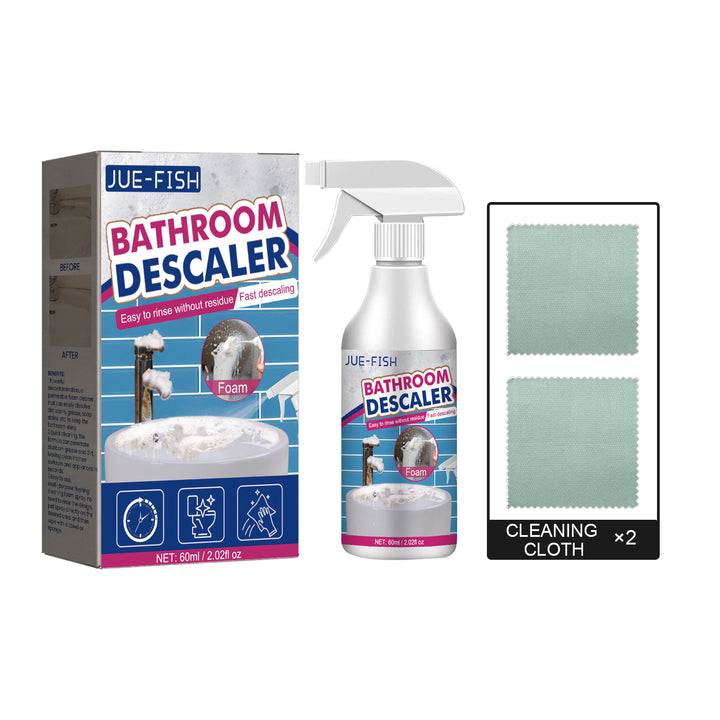 Bathroom Descaler Spray for Fast Hard-Water Scale Removal