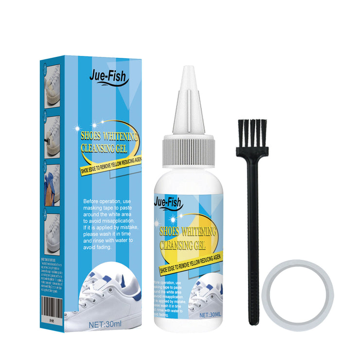 White Shoe Cleaner Gel – Restore Bright White & Remove