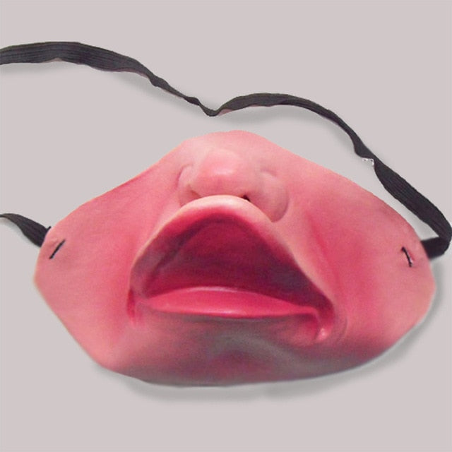 Latex Clown Mask for Instant Costume Transformation