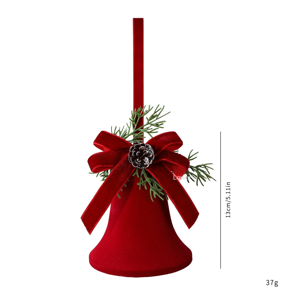 Christmas Bell Plush Ornaments Nordic Holiday Decor