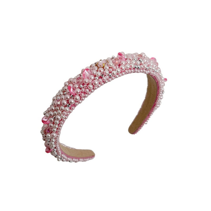 Baroque Pearl Headband for Romantic Statement Style