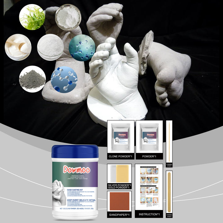Hand Casting Kit for Lifelong Couple Keepsake Memories