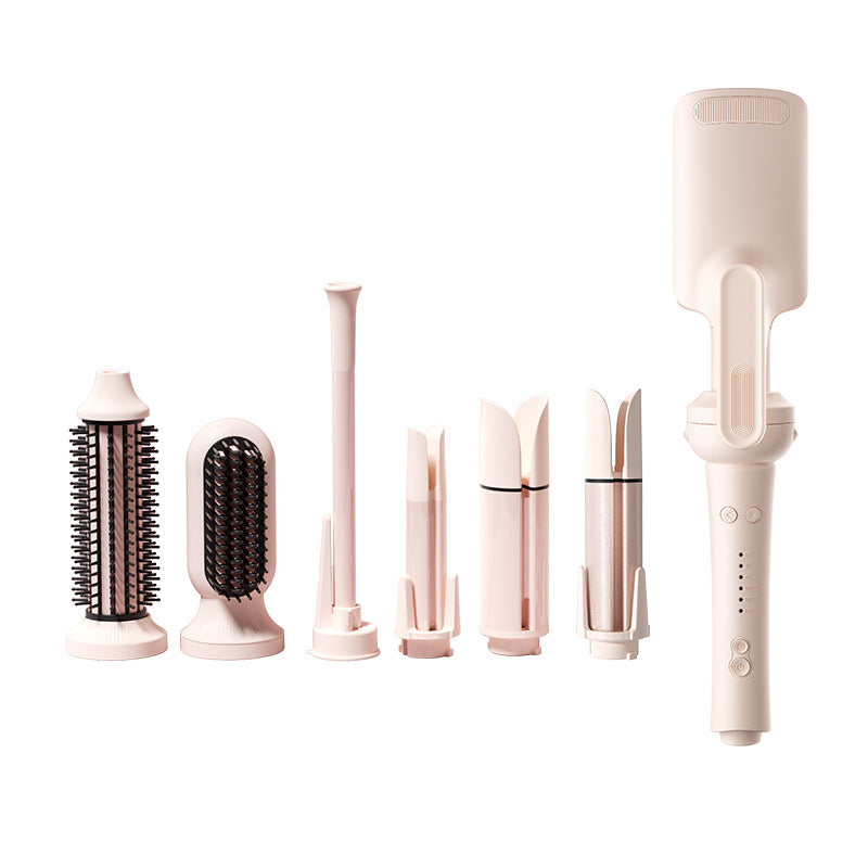 7-in-1 Automatic Curling Wand with Interchangeable Barrels