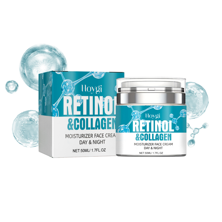 Retinol Collagen Face Moisturizer for Fine Lines & Dry Skin