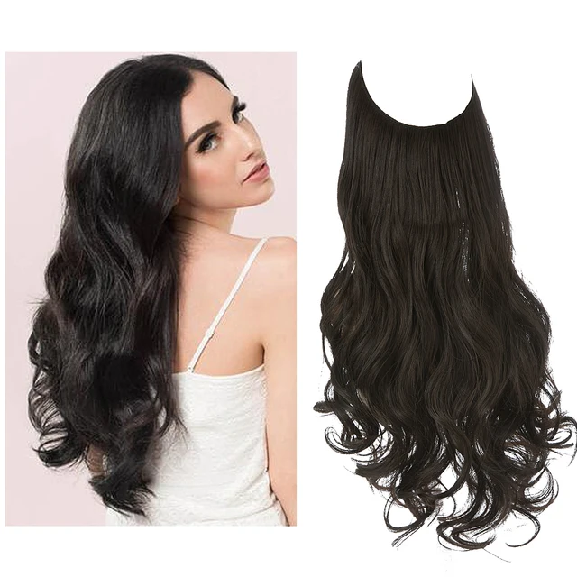 One-Piece Hair Extensions for Instant Long Curly Volume