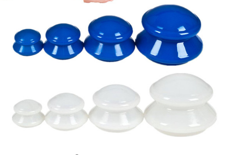 Silicone Cupping Therapy Set — 4 Sizes for Anti‑Cellulite