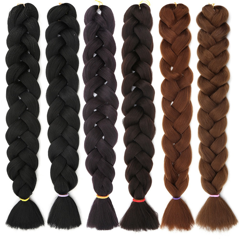 Jumbo Braid Hair Extensions for Bold Protective Styles