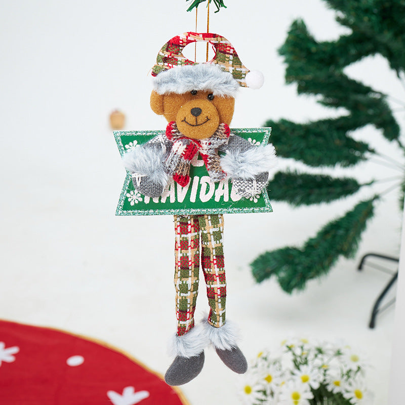 Christmas Character Ornaments Set for Playful Holiday Cheer
