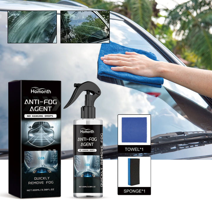 Automotive Anti-Fog Spray for Clearer Windshield Views