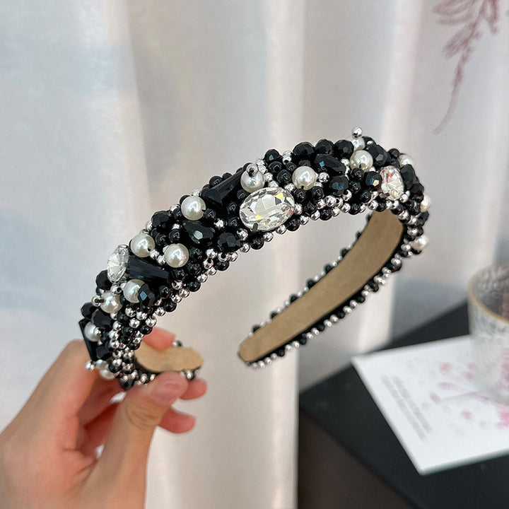 Pearl Crystal Headband for Instant Retro Glamour Looks