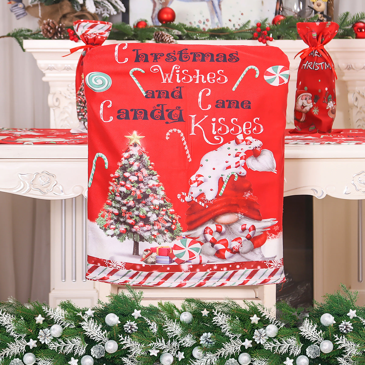 Christmas Chair Covers for Instant Festive Dining Style