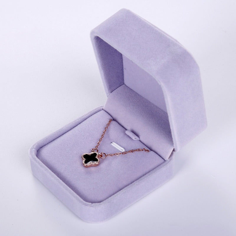 Velvet Jewelry Box for Necklaces and Gift Packaging