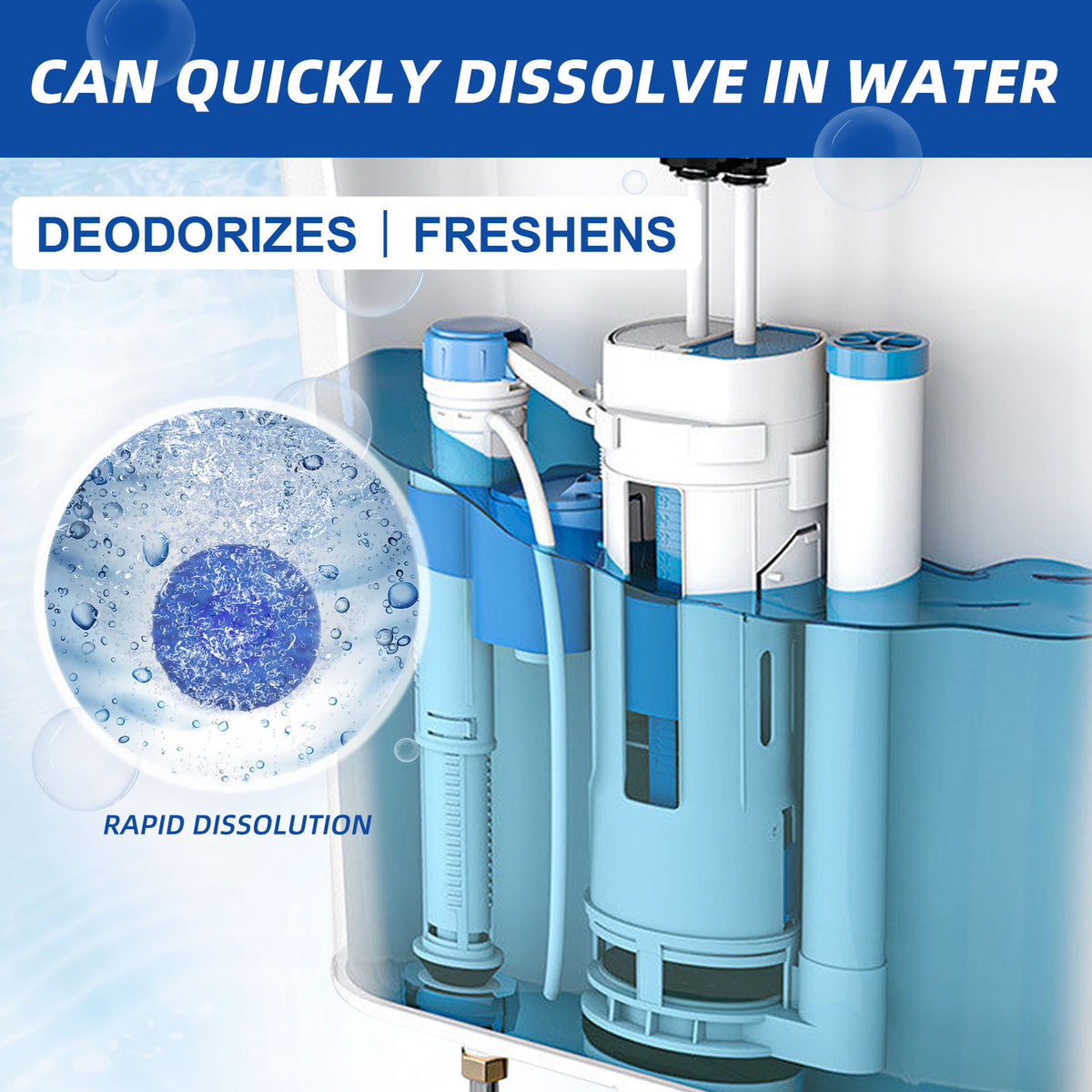 Automatic Toilet Cleaner Blocks for Fresh, Clean Flushes