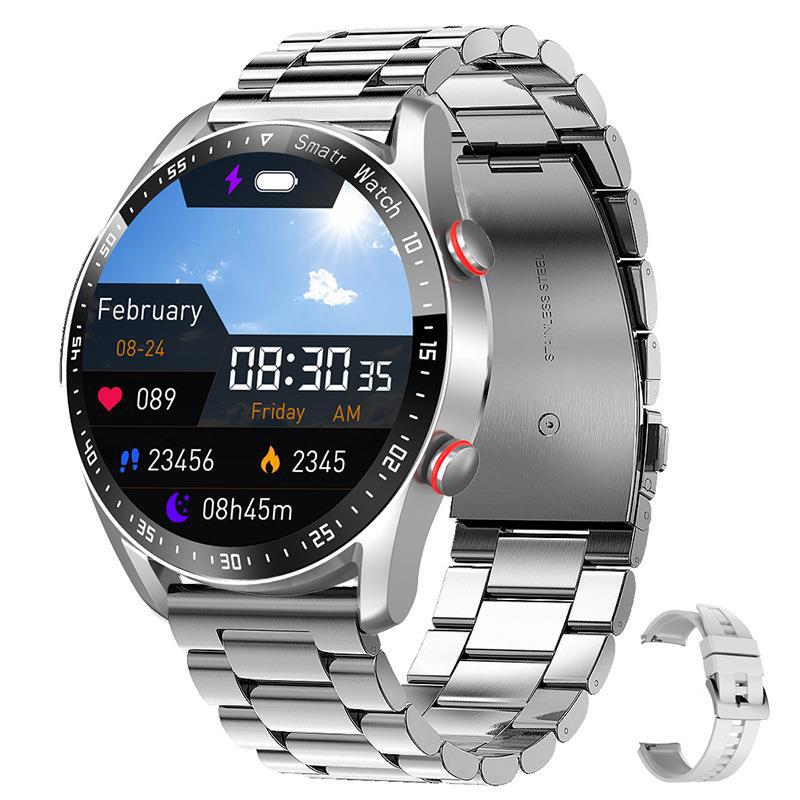 Business Smartwatch with ECG+PPG Heart Monitor & Calls