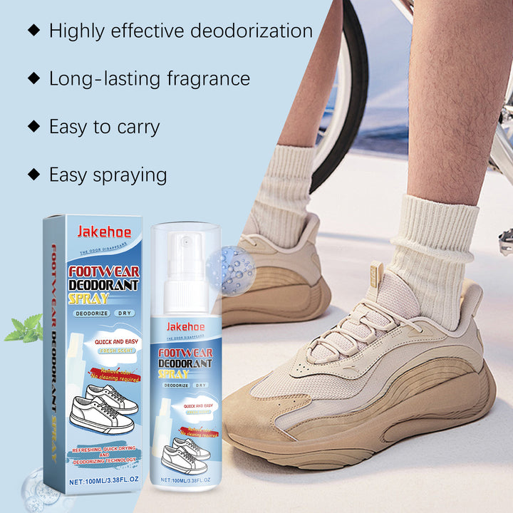 Shoe Deodorant Spray for Long-Lasting Footwear Freshness