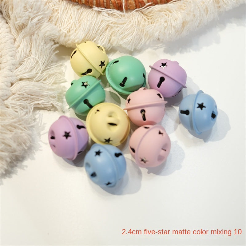 Christmas Tree Decorations | Pastel Macaron Star Bells