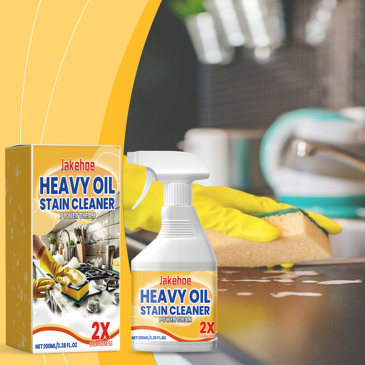 Kitchen Oil Removal Spray — 2X Heavy Grease Cleaner