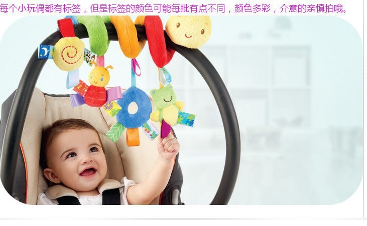 Newborn Hanging Baby Toy with Soft Musical Bed Bell