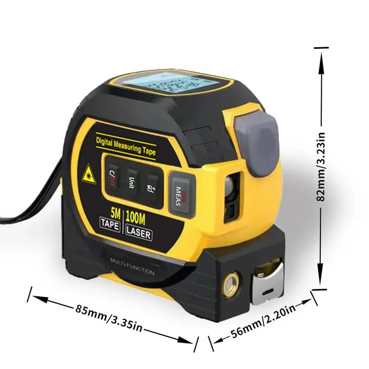 3 - in - 1 Laser Measuring Tape - wanelo - store - roman