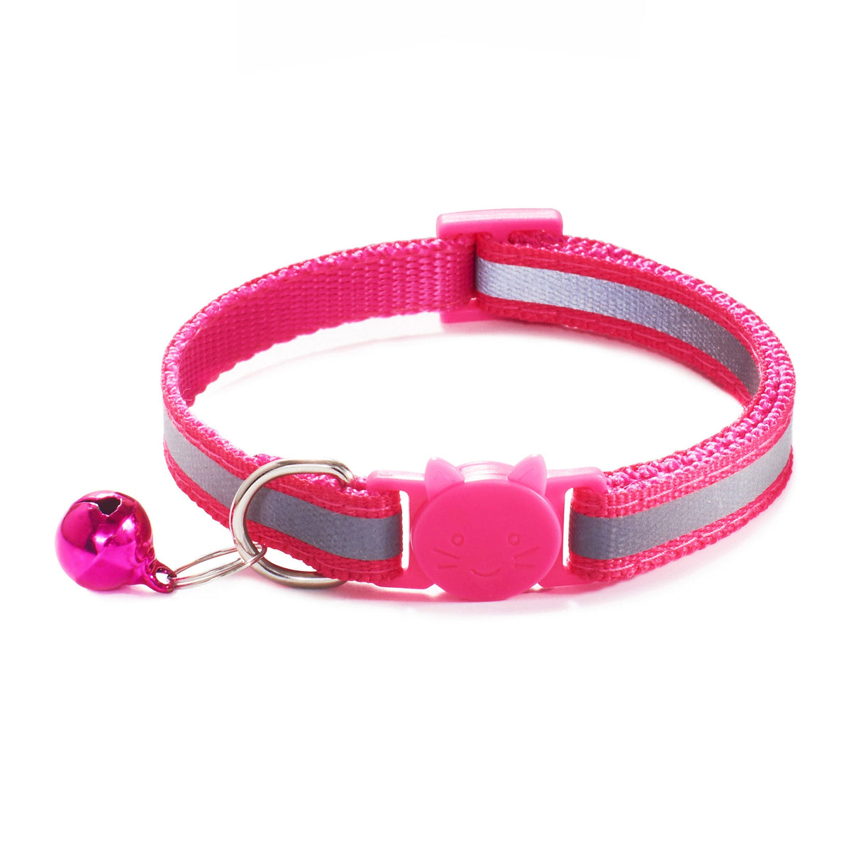 Reflective Cat Collar with Colorful Bell for Visibility