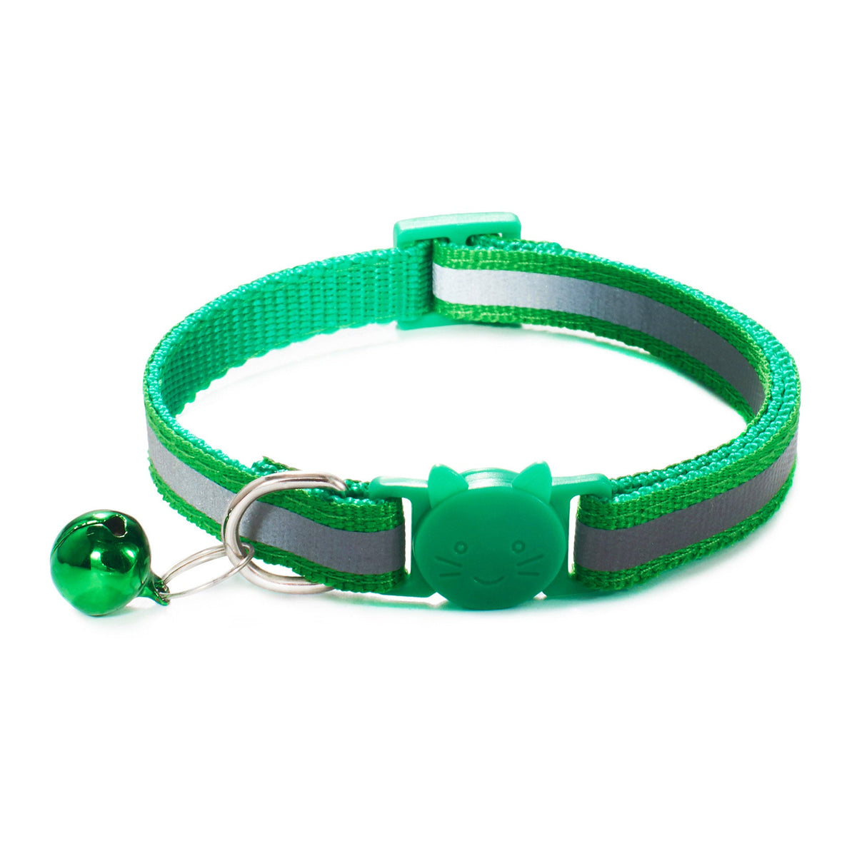Reflective Cat Collar with Colorful Bell for Visibility