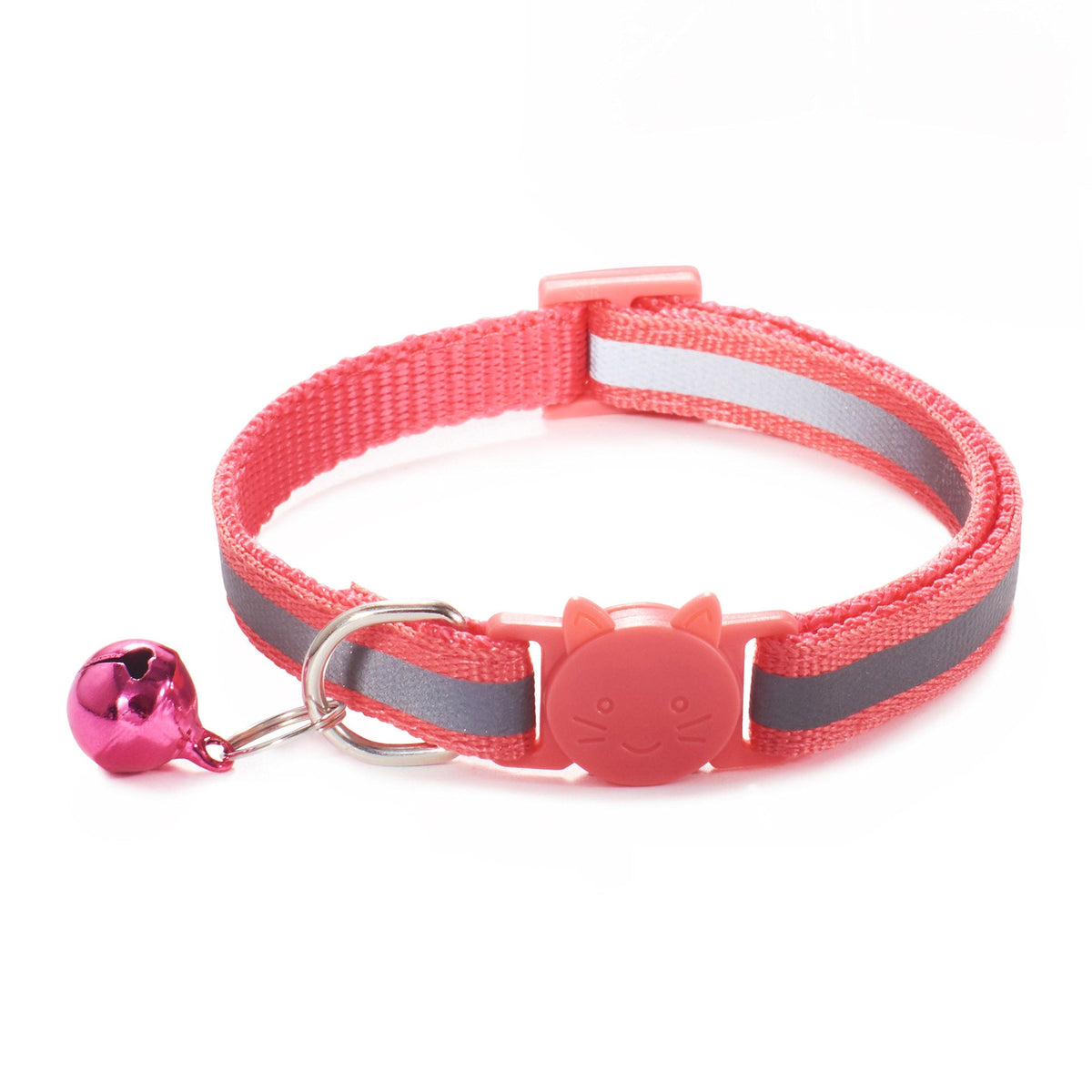 Reflective Cat Collar with Colorful Bell for Visibility