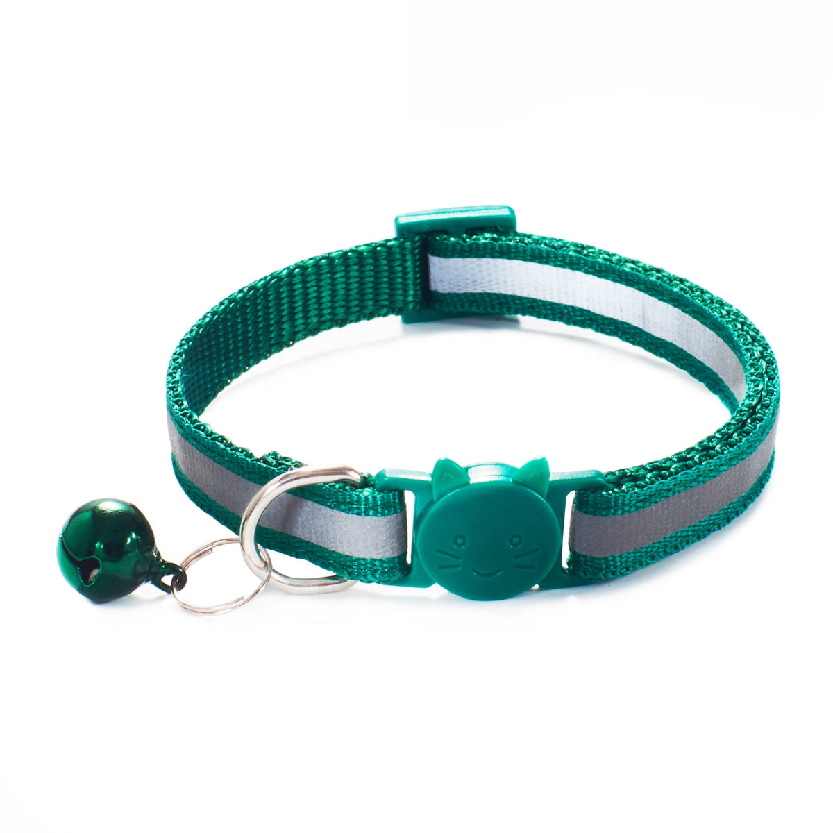 Reflective Cat Collar with Colorful Bell for Visibility
