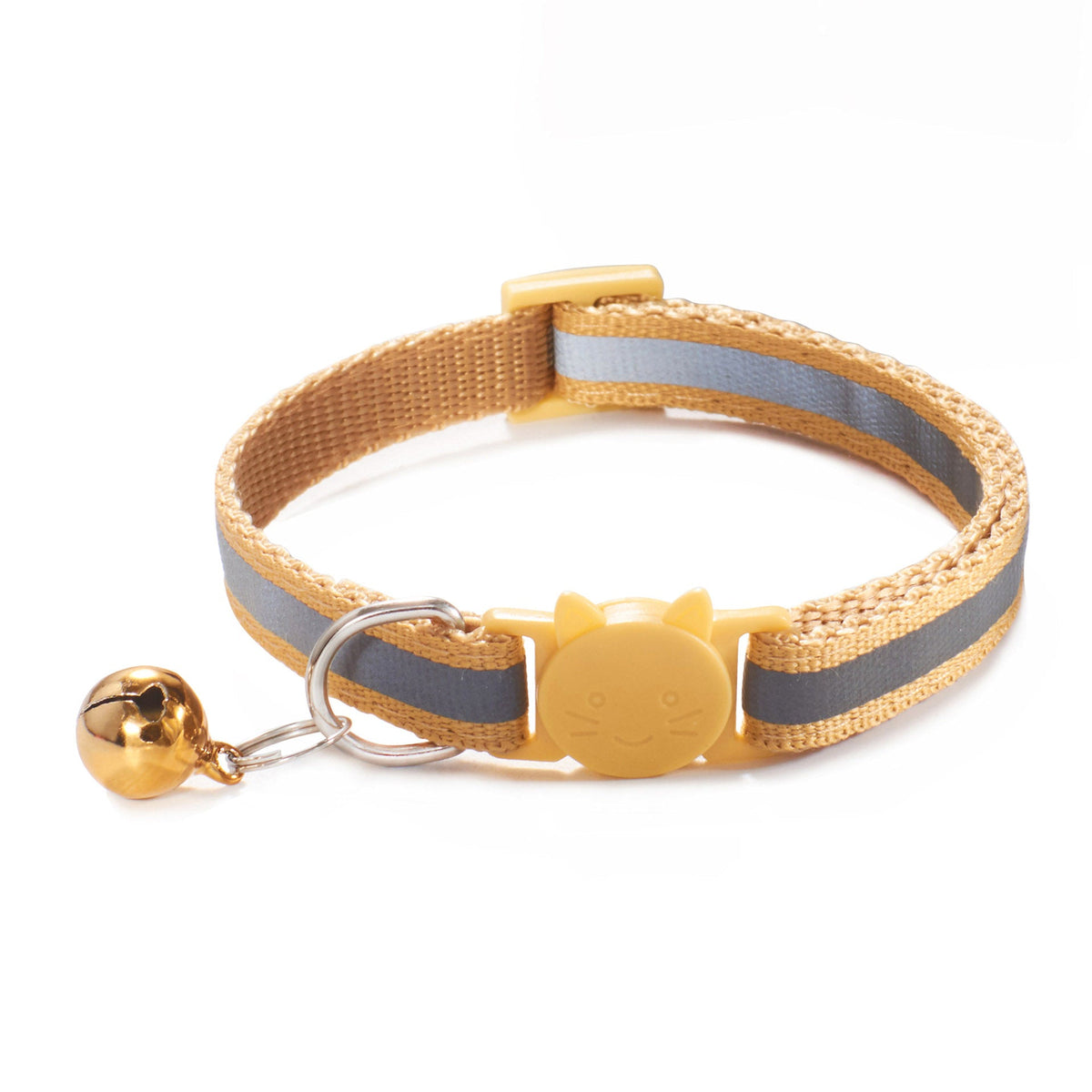 Reflective Cat Collar with Colorful Bell for Visibility