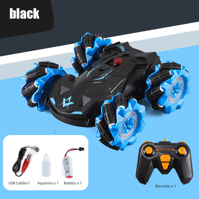 Remote Control Stunt Car With Colorful Spray Drift Effects
