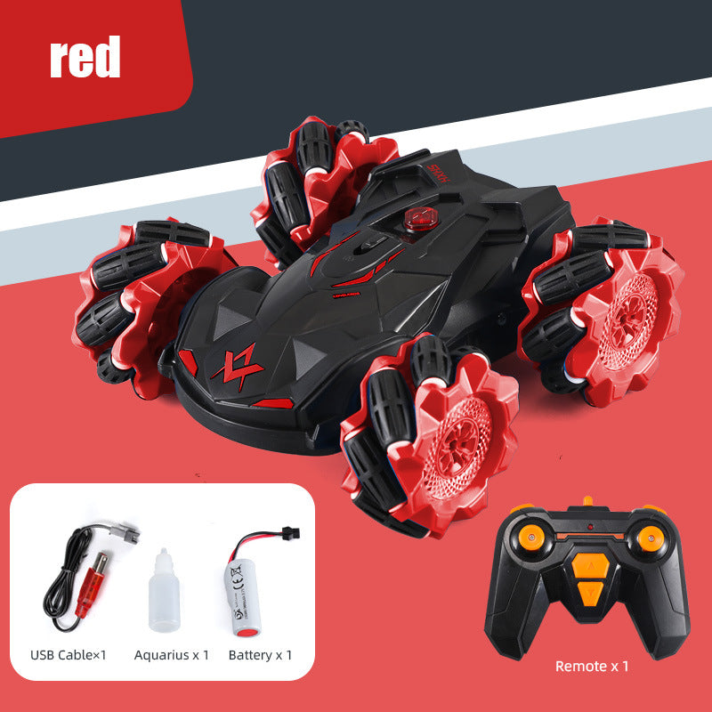 Remote Control Stunt Car With Colorful Spray Drift Effects