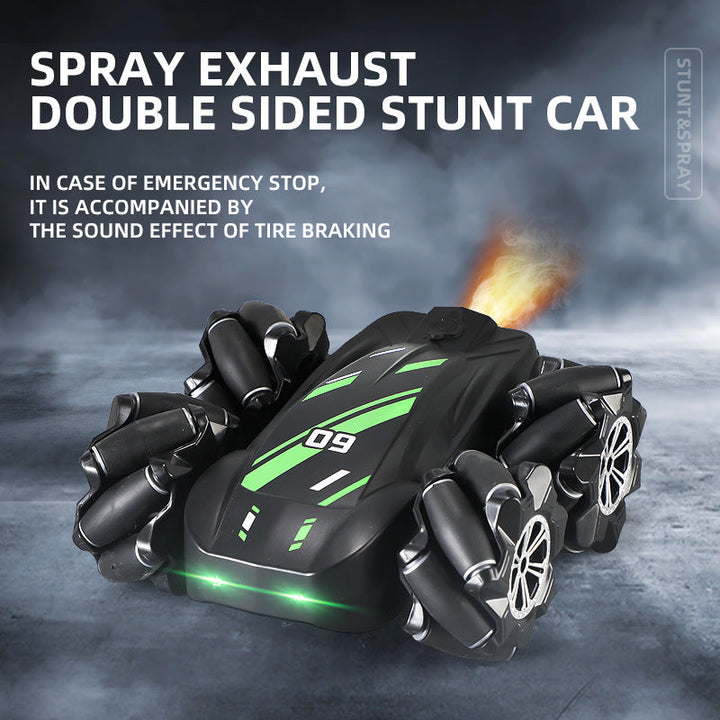 Remote Control Stunt Car With 360° Drifts & Water Spray