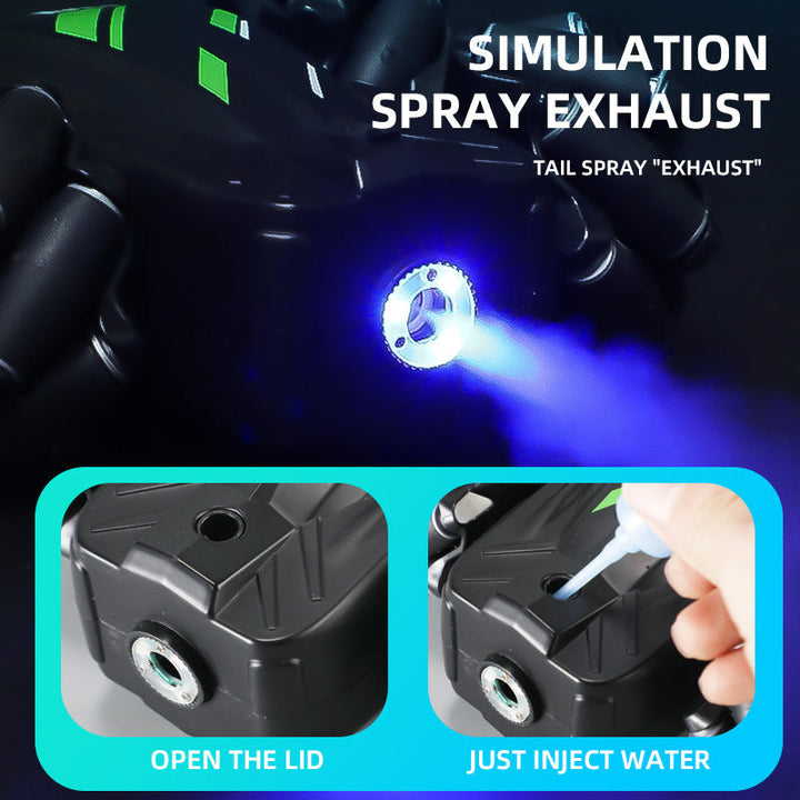 Remote Control Stunt Car With 360° Drifts & Water Spray