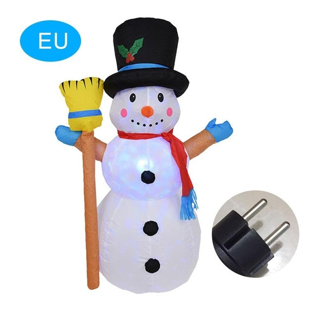 1.2M Inflatable Christmas Snowman Garden Decoration