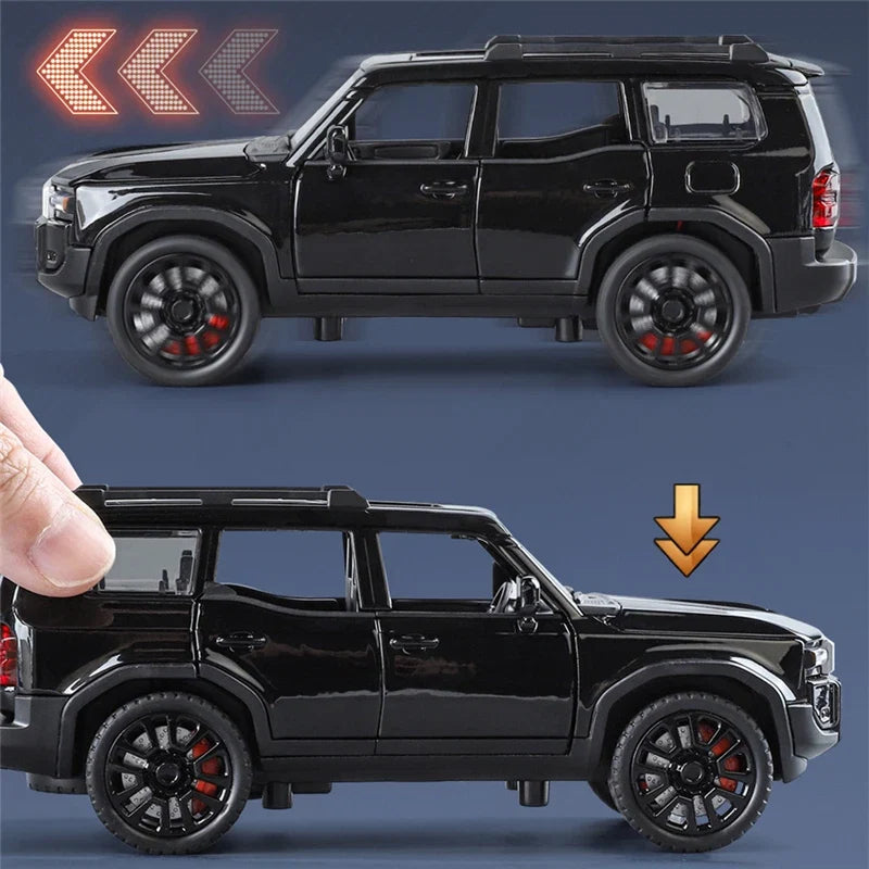 1:32 Alloy SUV Model with Light and Sound Effects
