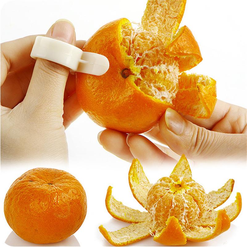 Orange Peeler Finger Ring for Clean, Fast Citrus Peeling