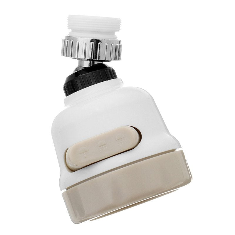 Flexible Faucet Aerator for Easier, Cleaner Sink Rinsing