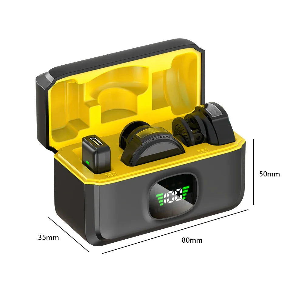 Wireless Lapel Mic for USB-C Phones: Clear Voice Vlogs