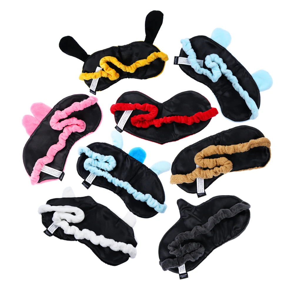 Cute BT21 Sleep Mask Set – 100% Blackout, Ultra Soft