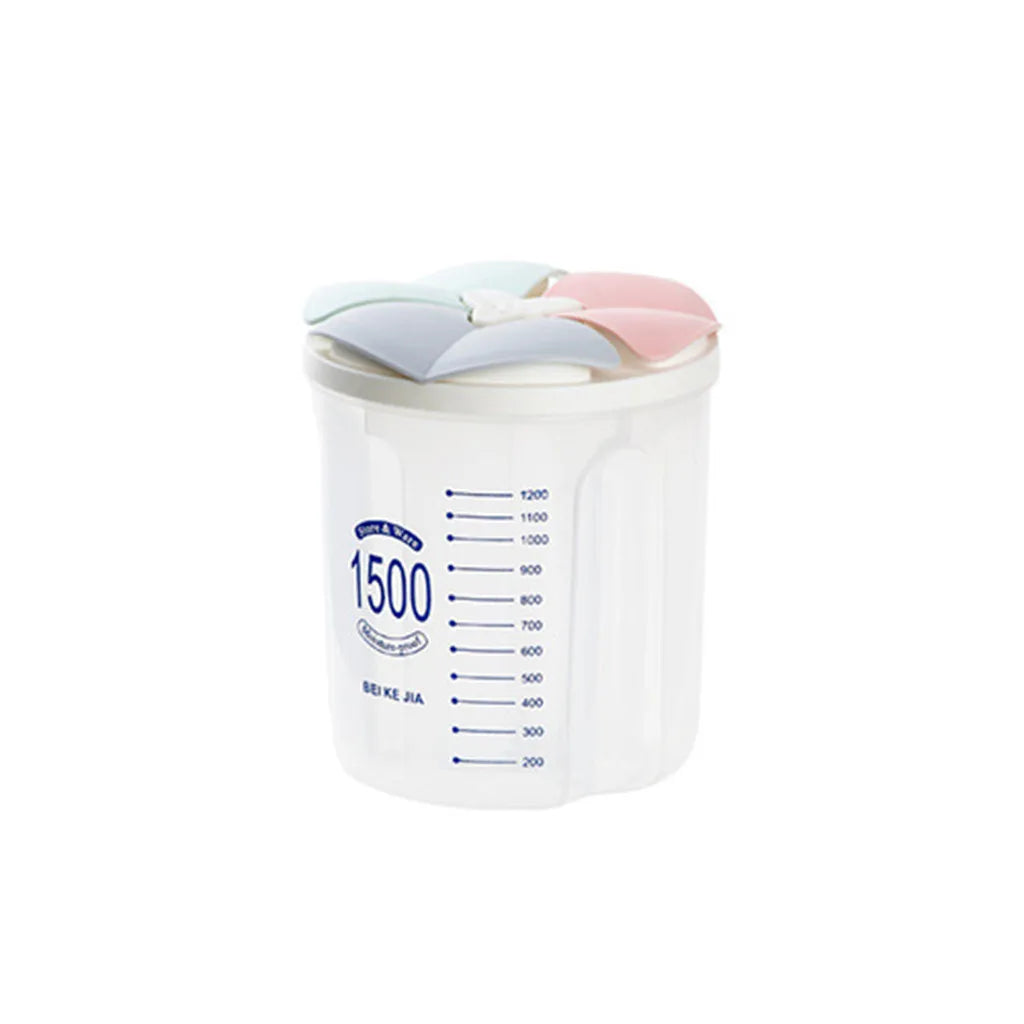 Multi-Grain Storage Box, Rotating Moisture-Proof Lid