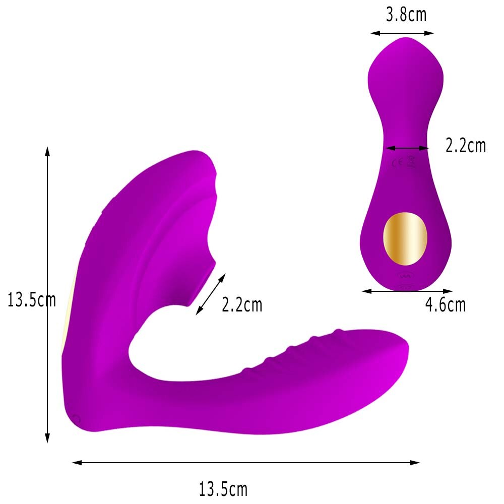 Wearable Dual-Action Vibrator for Hands-Free Pleasure