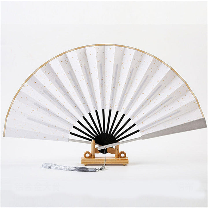 10-Inch Kung Fu Folding Fan for Performances & Display
